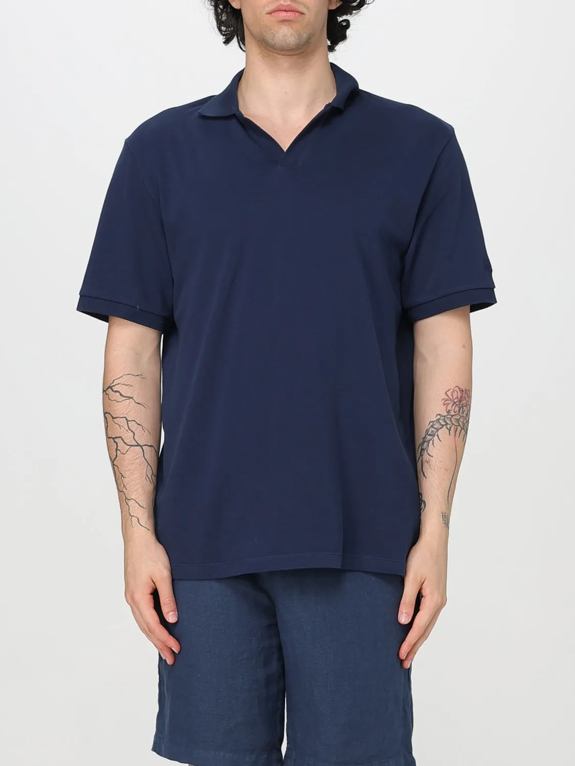 Polo basic in cotone Mc2 Saint Barth