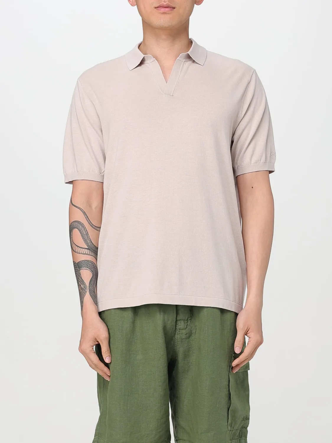 Polo in maglia basic Mc2 Saint Barth