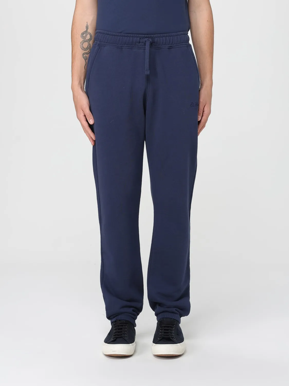 Pantalone MC2 Saint Barth in cotone stretch