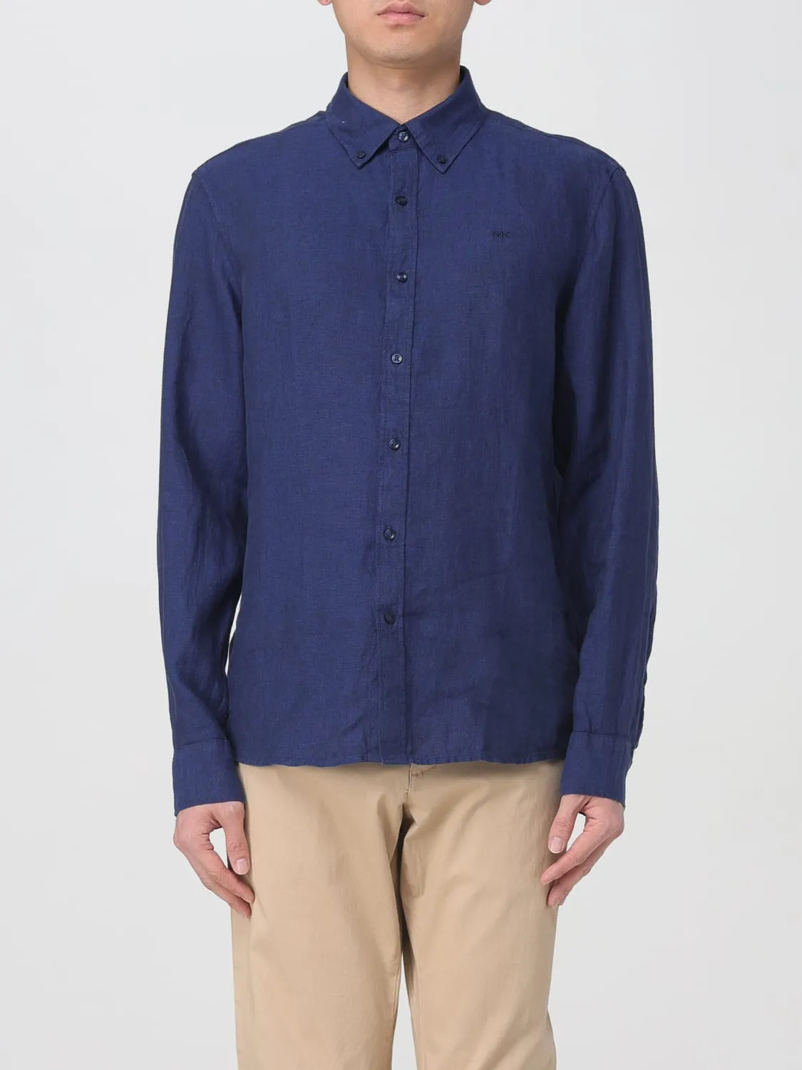 Camicia classica Michael Kors in lino