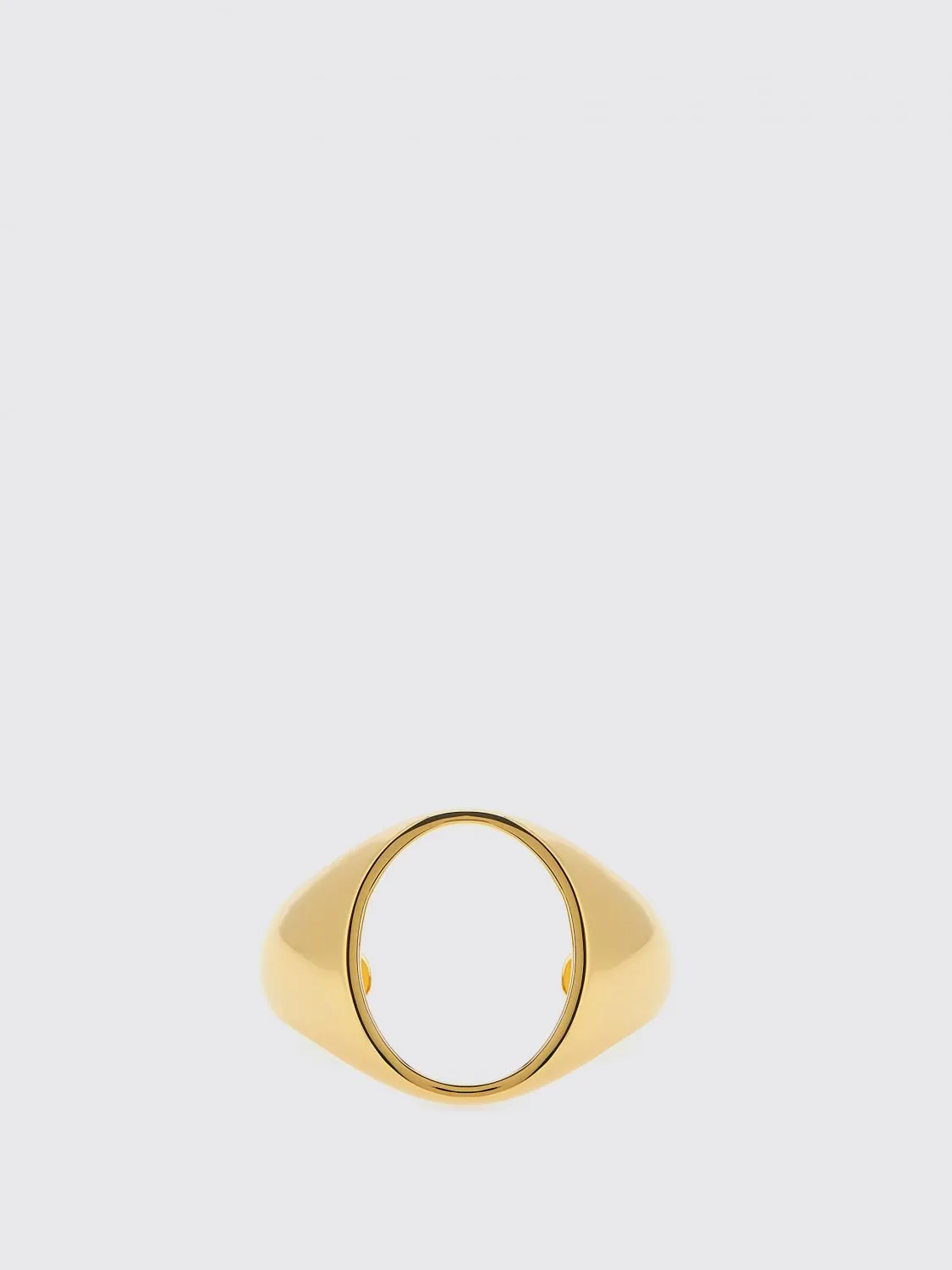 Anello cut-out MM6 Maison Margiela in ottone