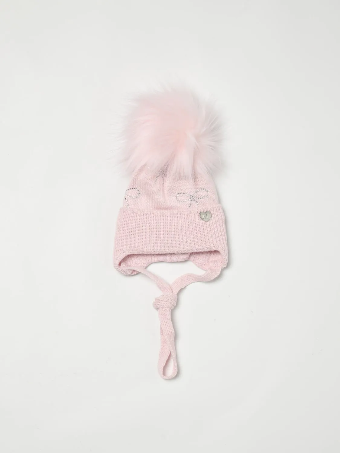 Cappello a berretto con fiocchi Monnalisa