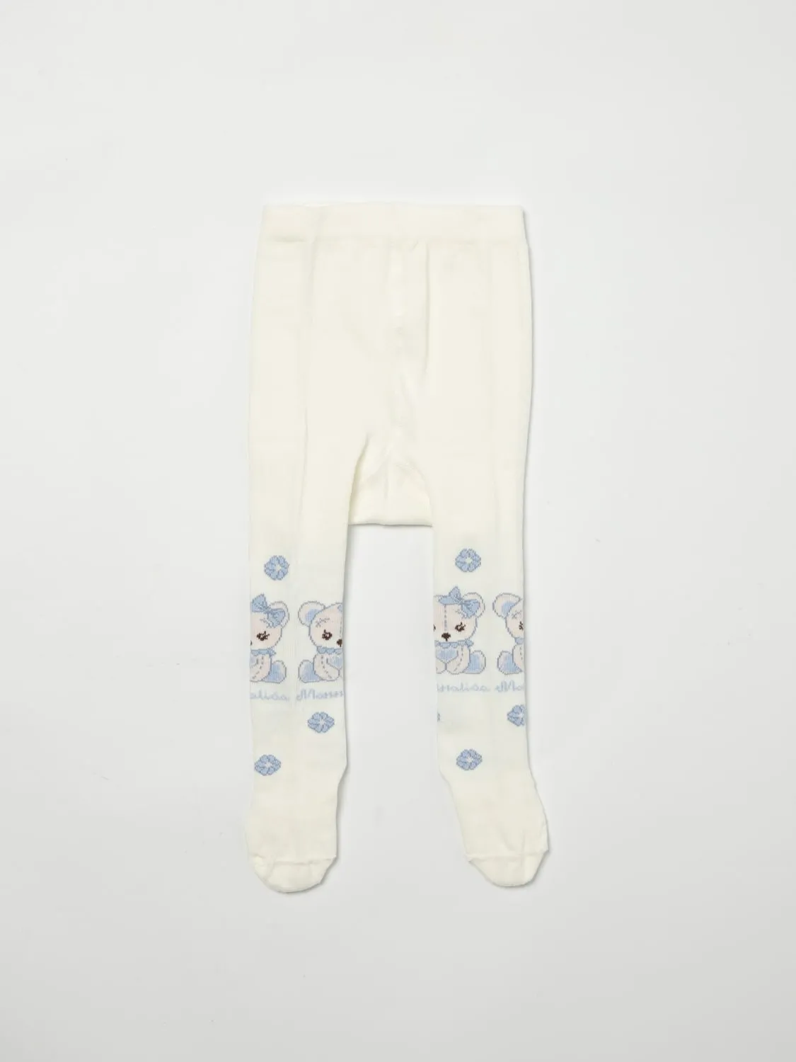 Collant Monnalisa in cotone stretch con orsetti