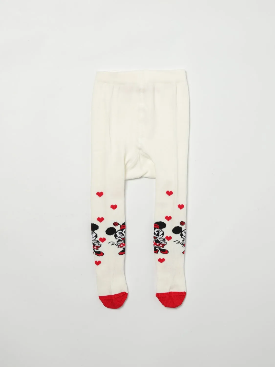 Collant Monnalisa in cotone stretch jacquard