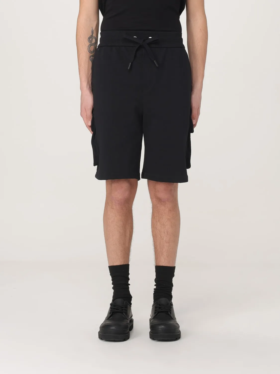 Pantaloncino sportivo Moose Knuckles in cotone