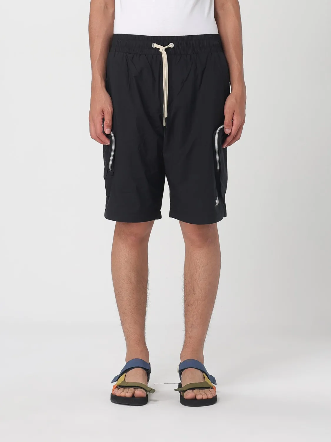 Pantaloncino Moose Knuckles in cotone e nylon riciclato