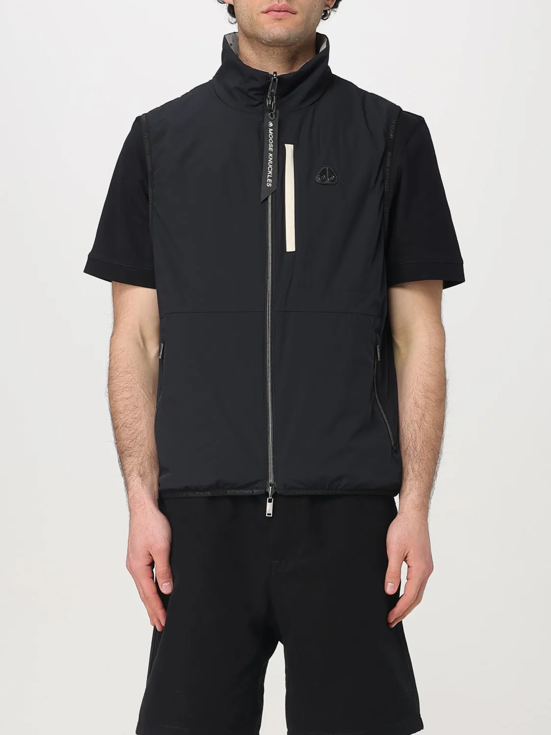 Gilet reversibile in misto nylon