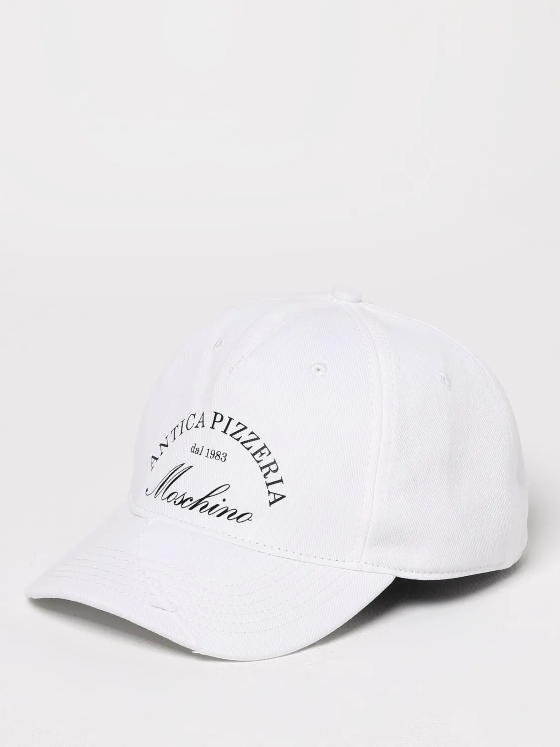 Cappello Antica Pizzeria Moschino Couture in cotone