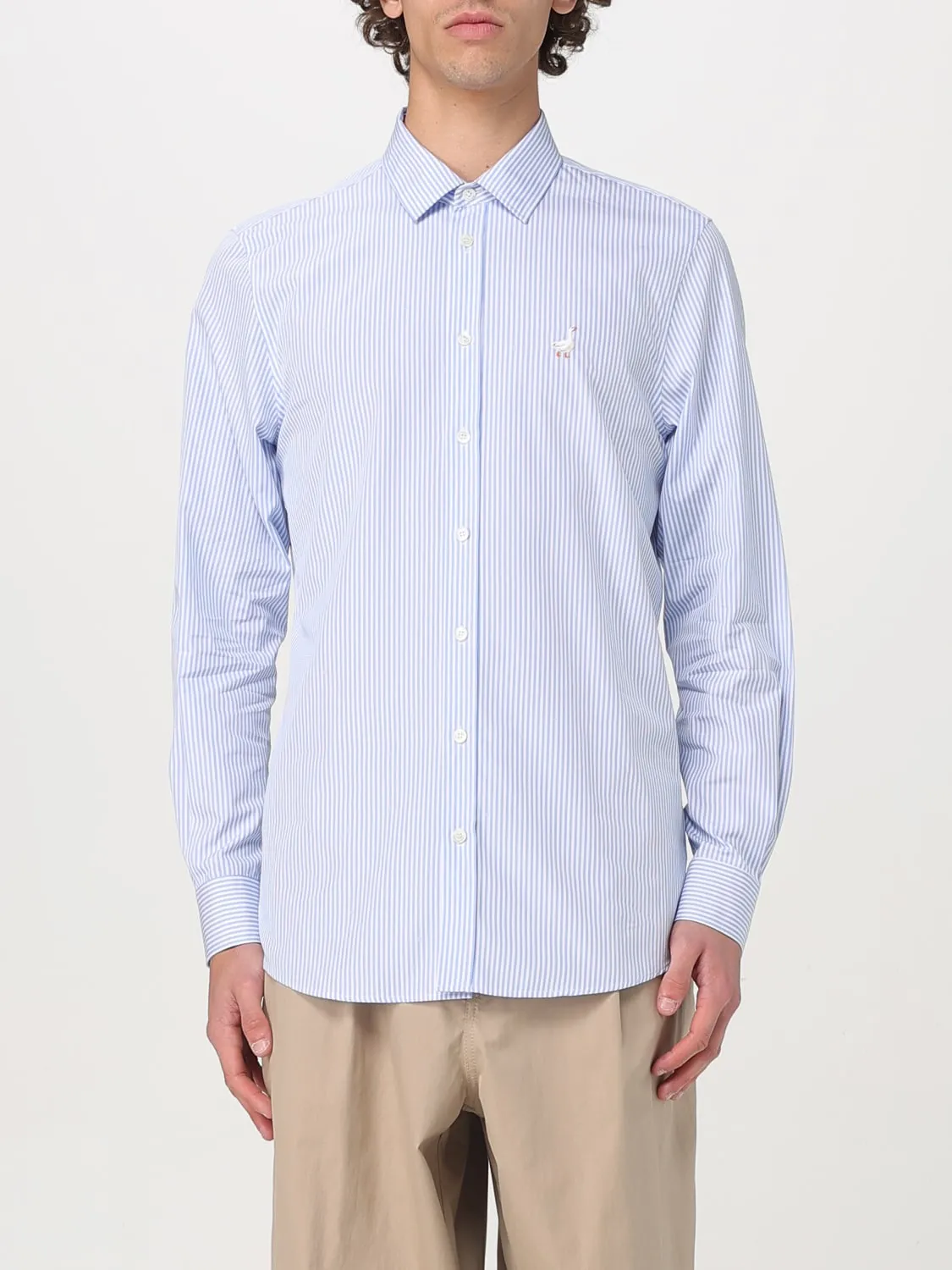 Camicia Moschino Couture in cotone a righe