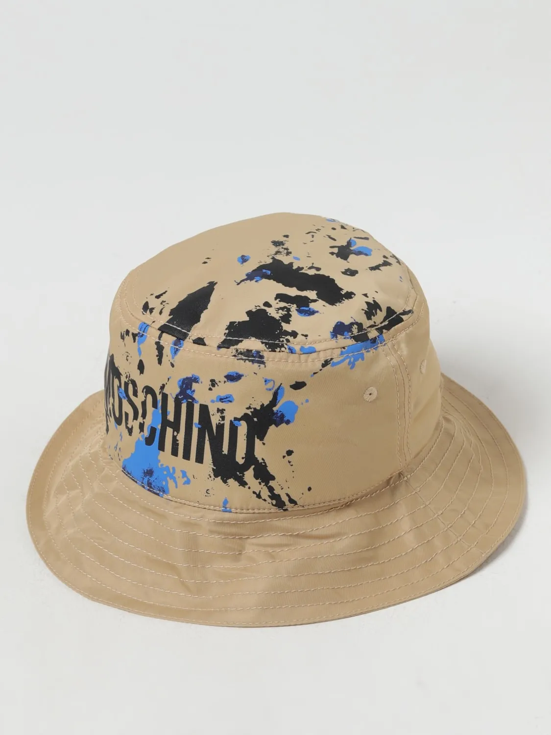 Cappello Moschino Couture in nylon con logo