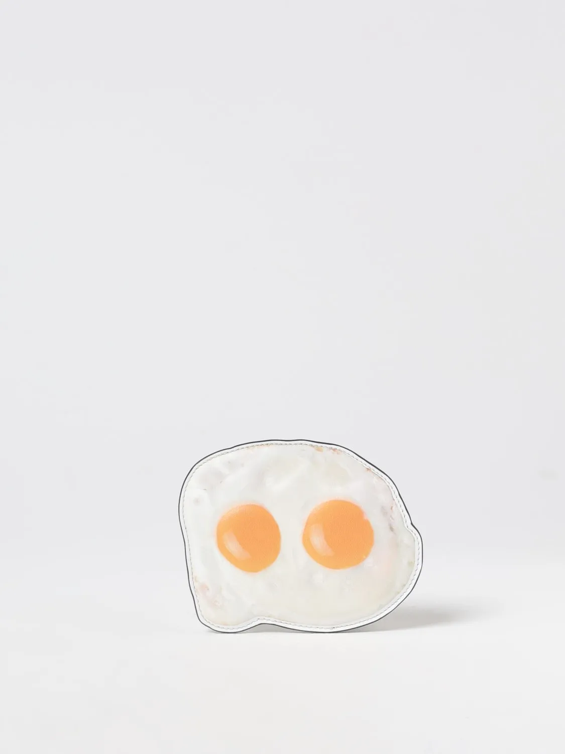 Portacarte di credito Eggs Moschino Couture in pelle