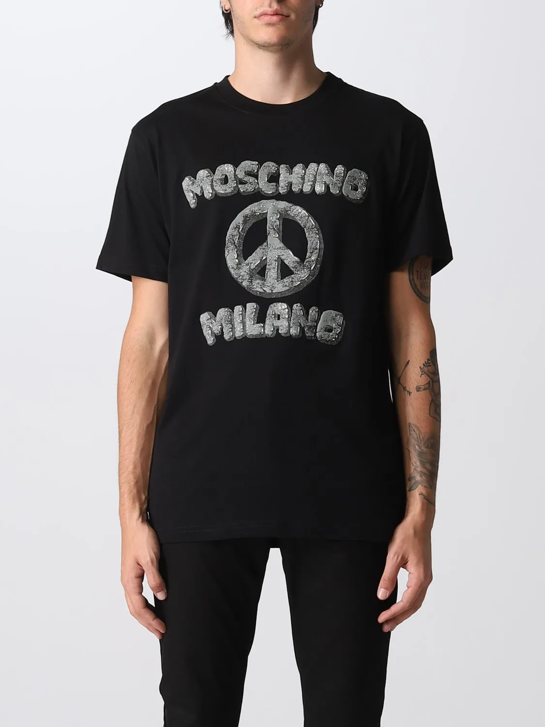 T-shirt Moschino Couture con stampa Milano