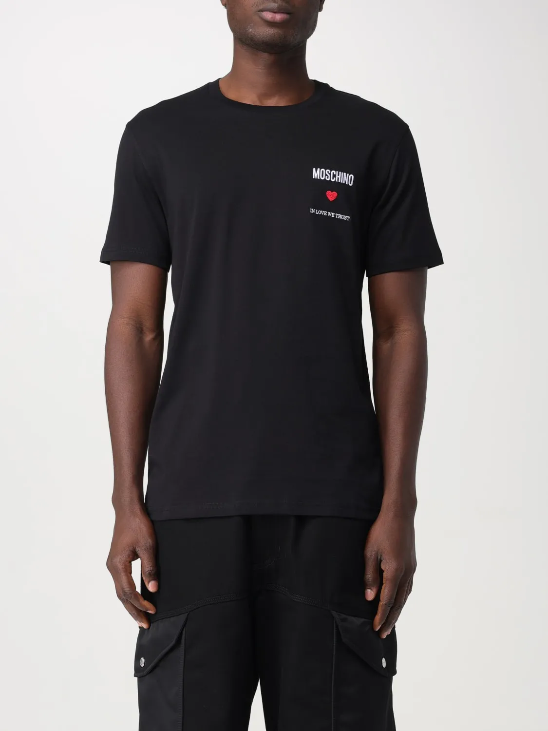 T-shirt con logo Moschino Couture