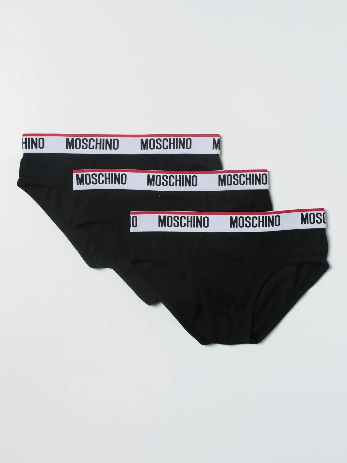 Set 3 slip Moschino Underwear in cotone stretch