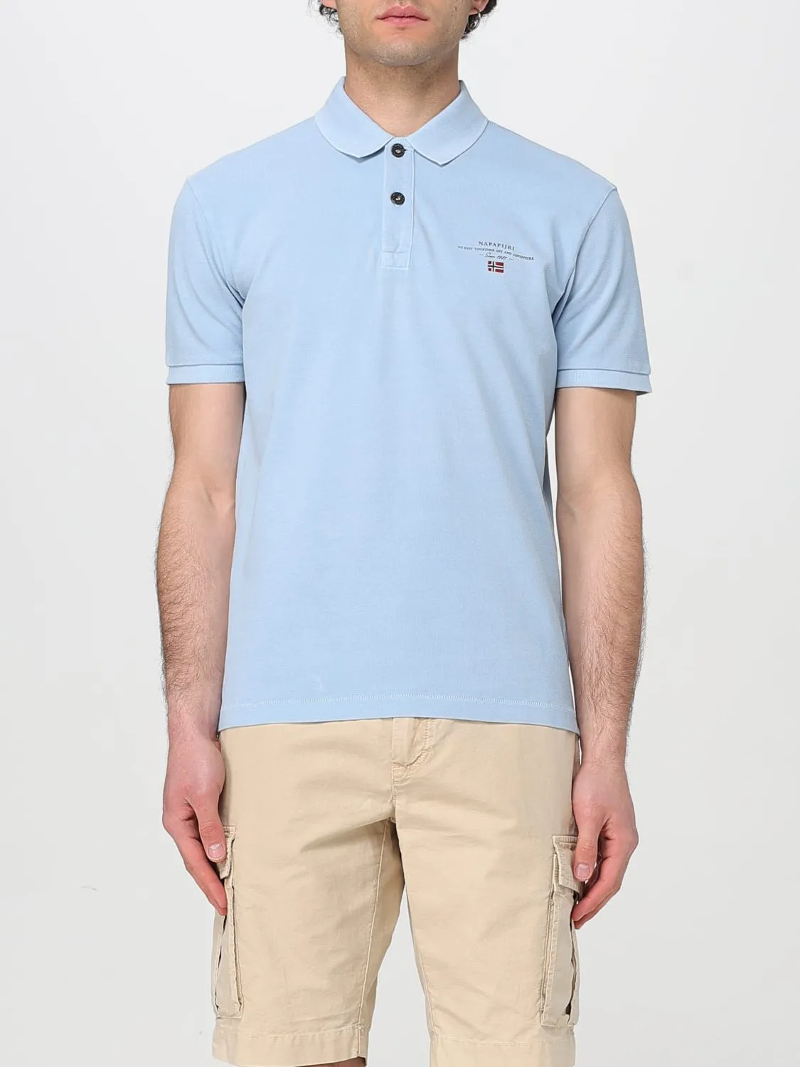 Polo classica Napapijri in cotone