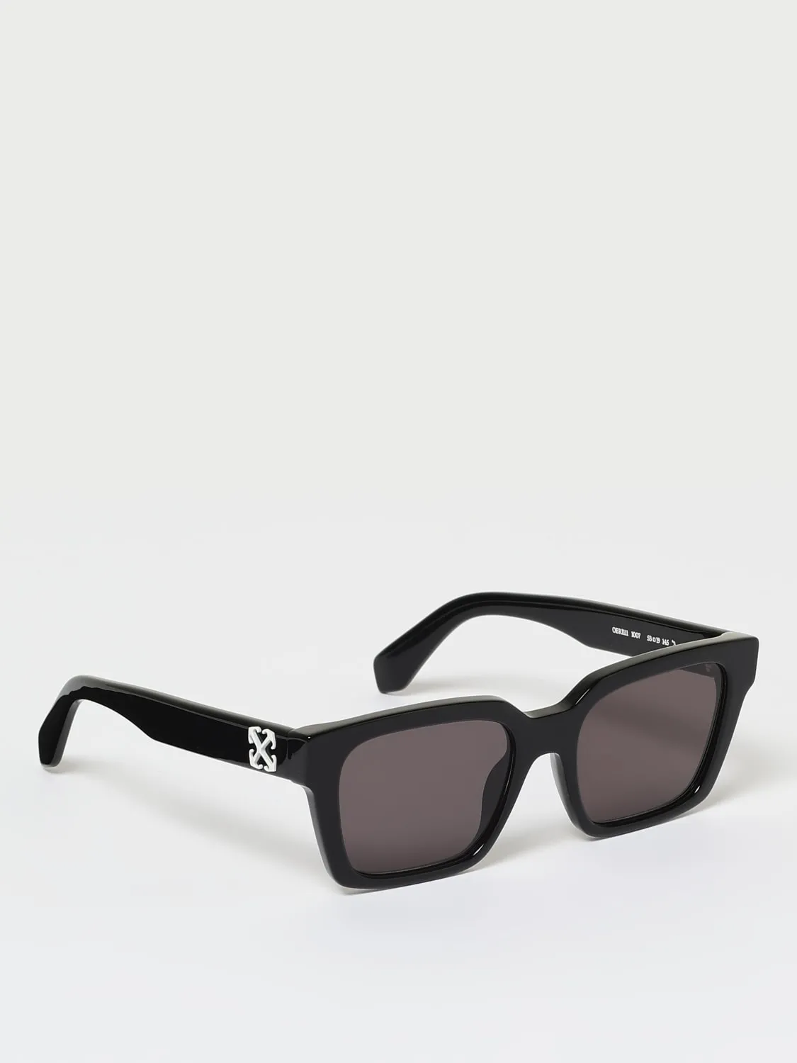 Occhiali da sole in acetato tartarugato Off-white