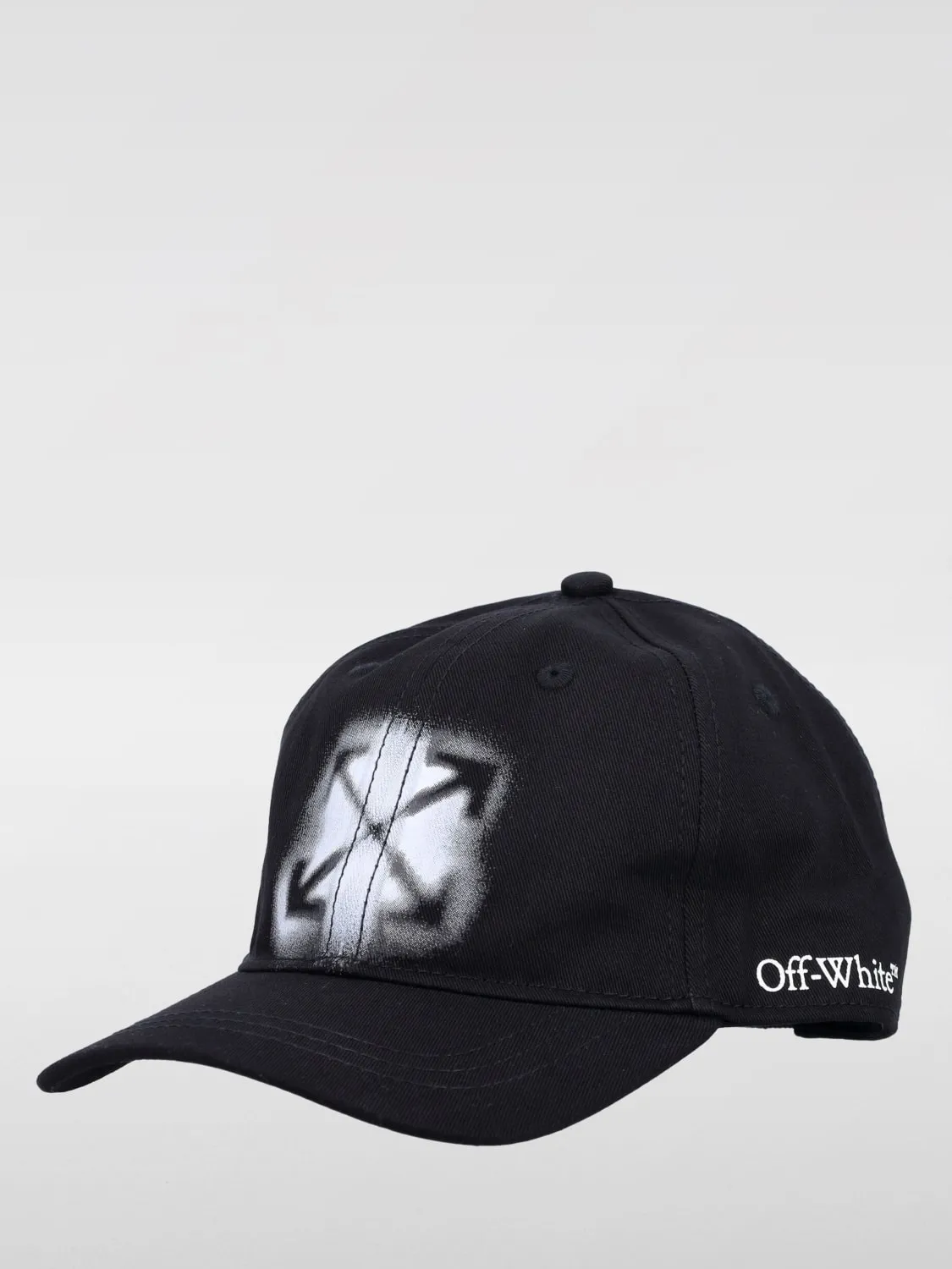 Cappello Arrow Off-White Kids in cotone con stampa logo