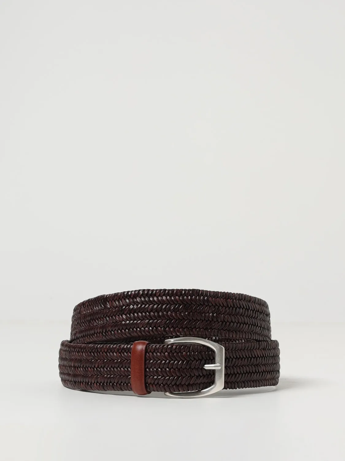 Cintura Orciani in pelle intrecciata