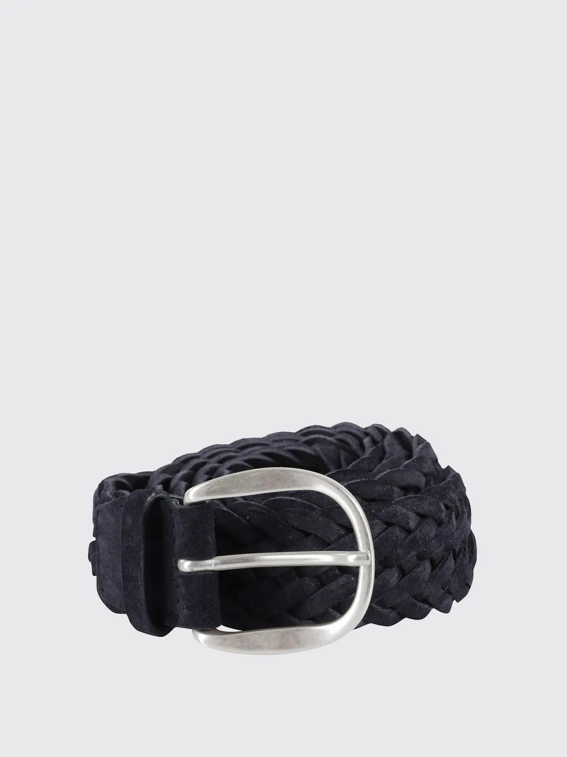 Cintura Orciani in camoscio intrecciato