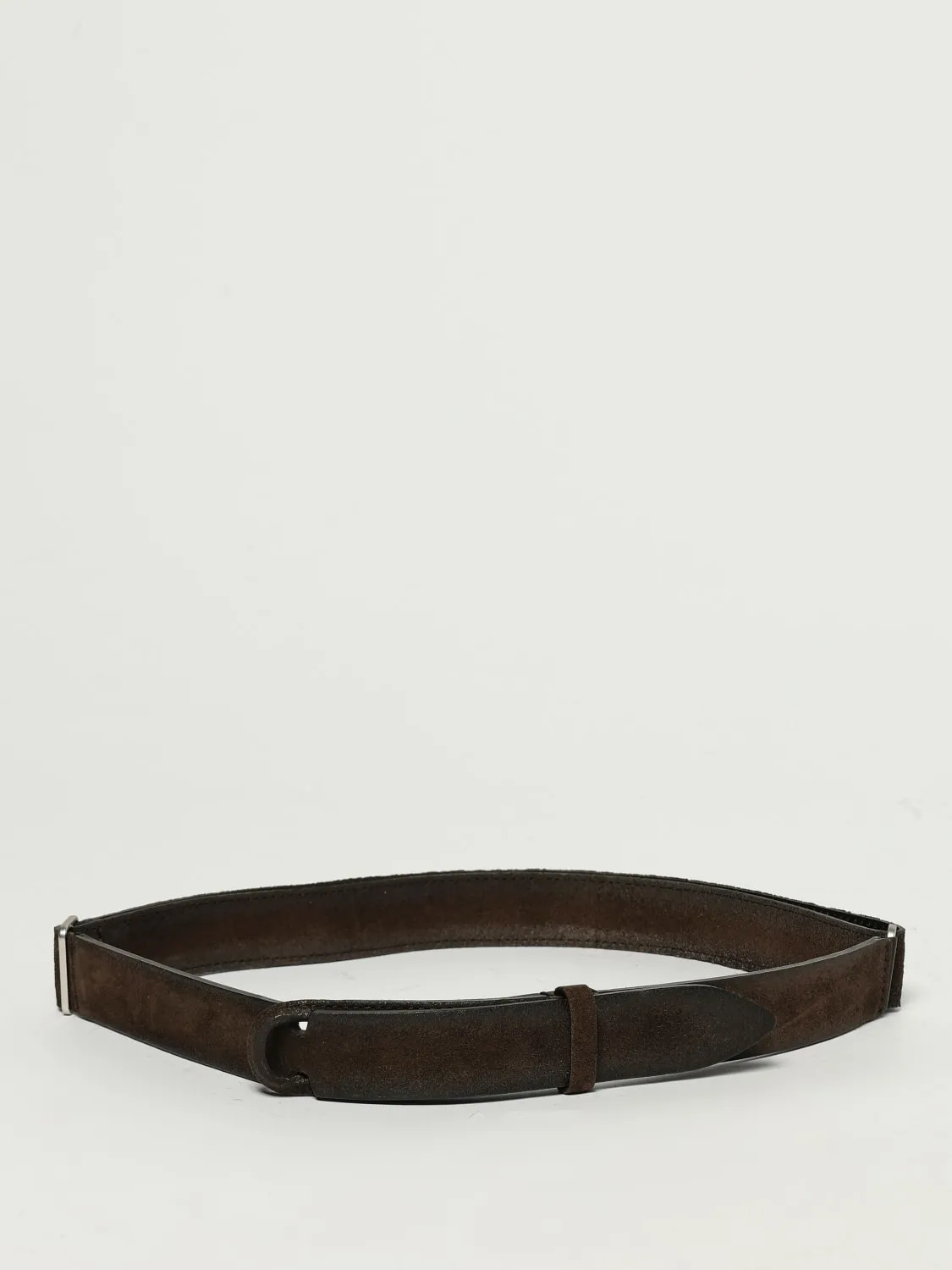 Cintura Nobuckle Orciani in camoscio