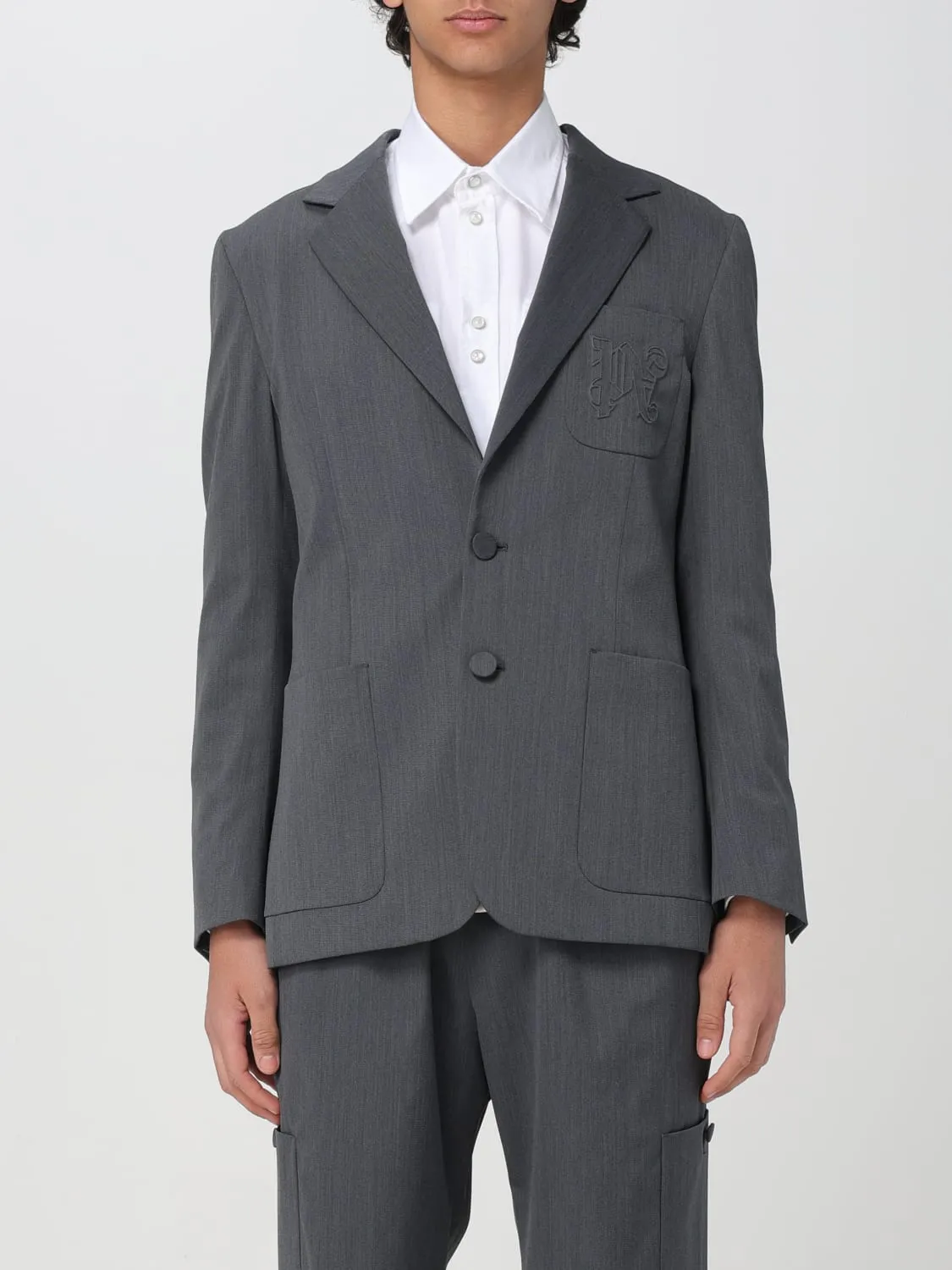 Blazer a monopetto Palm Angels