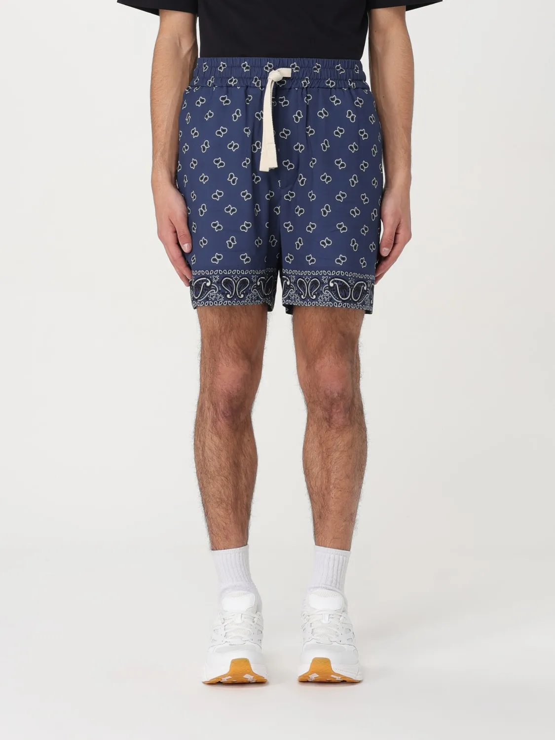 Bermuda Palm Angels in viscosa stampata