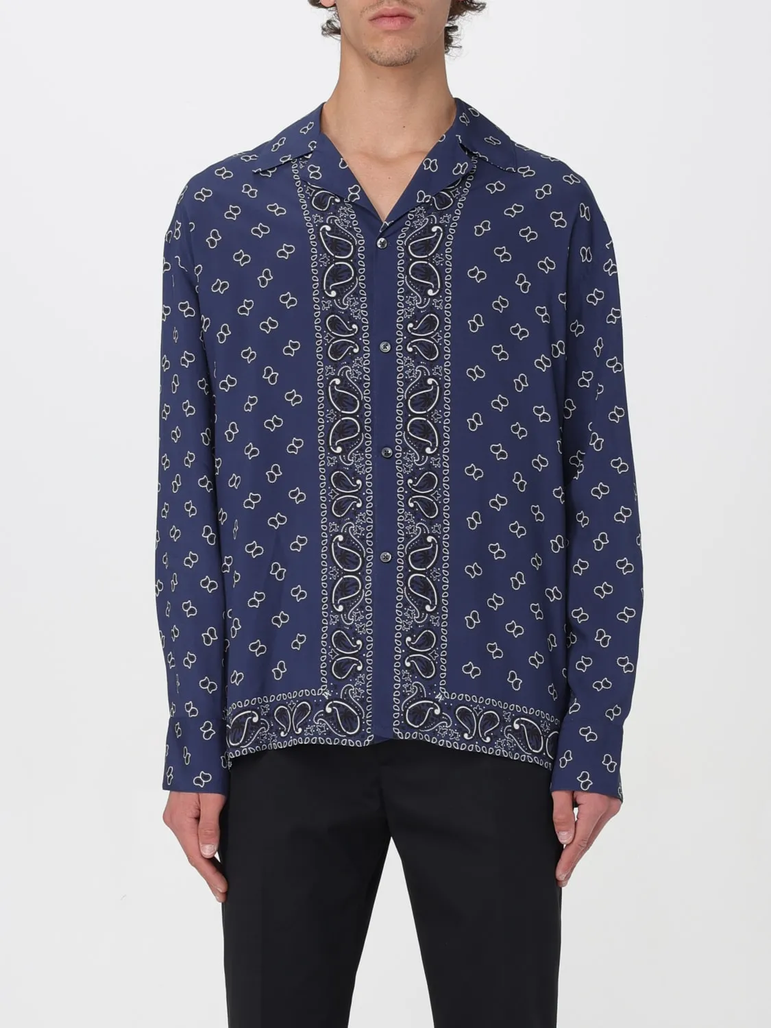 Camicia Palm Angels in viscosa