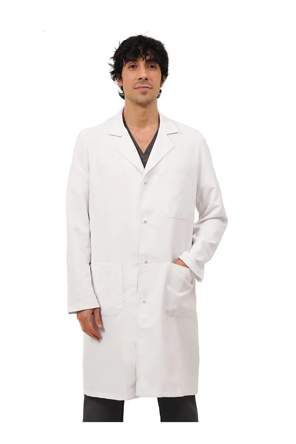 White Simply Unisex Non-Iron Smock