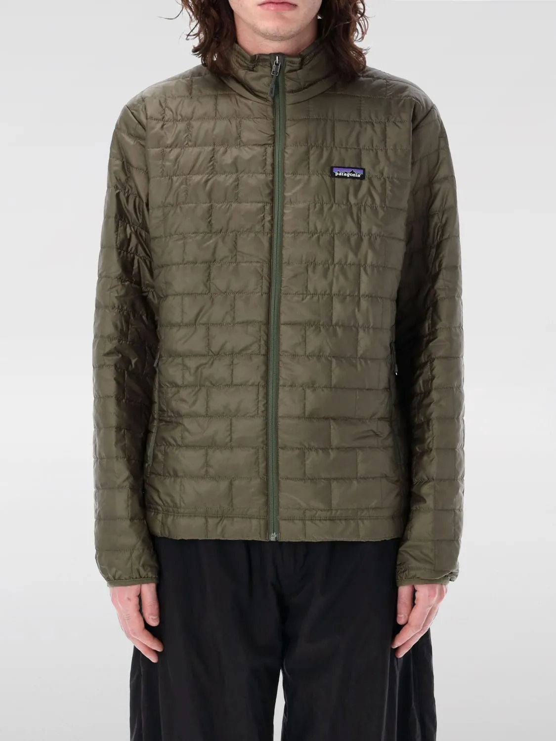 Piumino Patagonia in nylon riciclato trapuntato