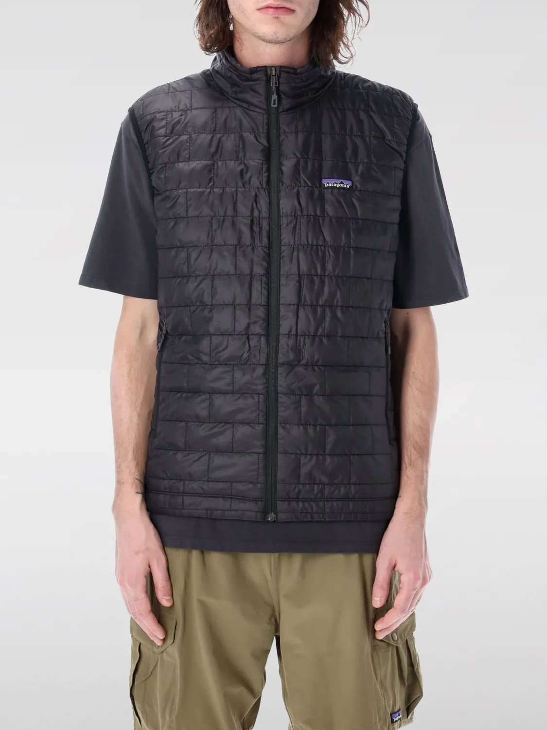 Gilet trapuntato Patagonia in nylon riciclato