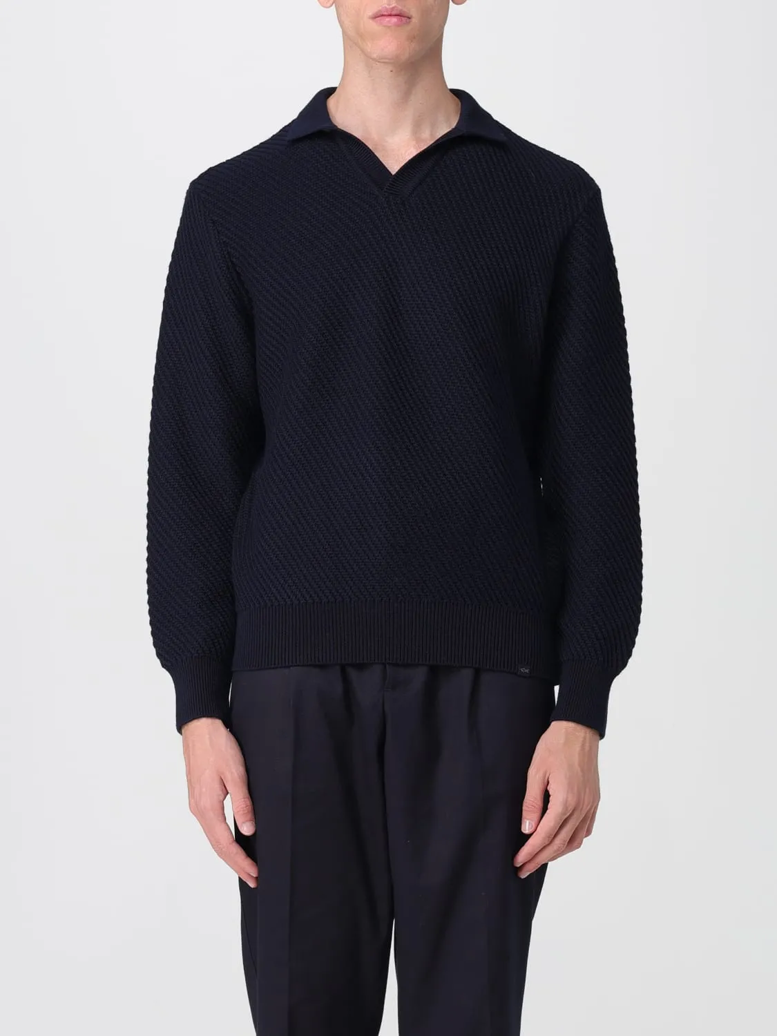 Pullover Paul & Shark in lana a coste