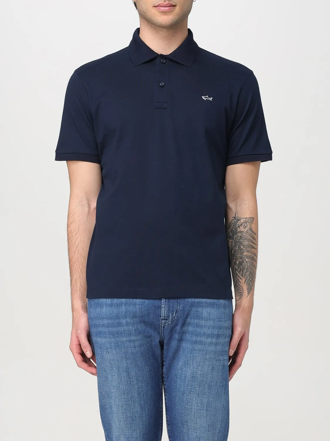 Polo basic in cotone Paul & Shark
