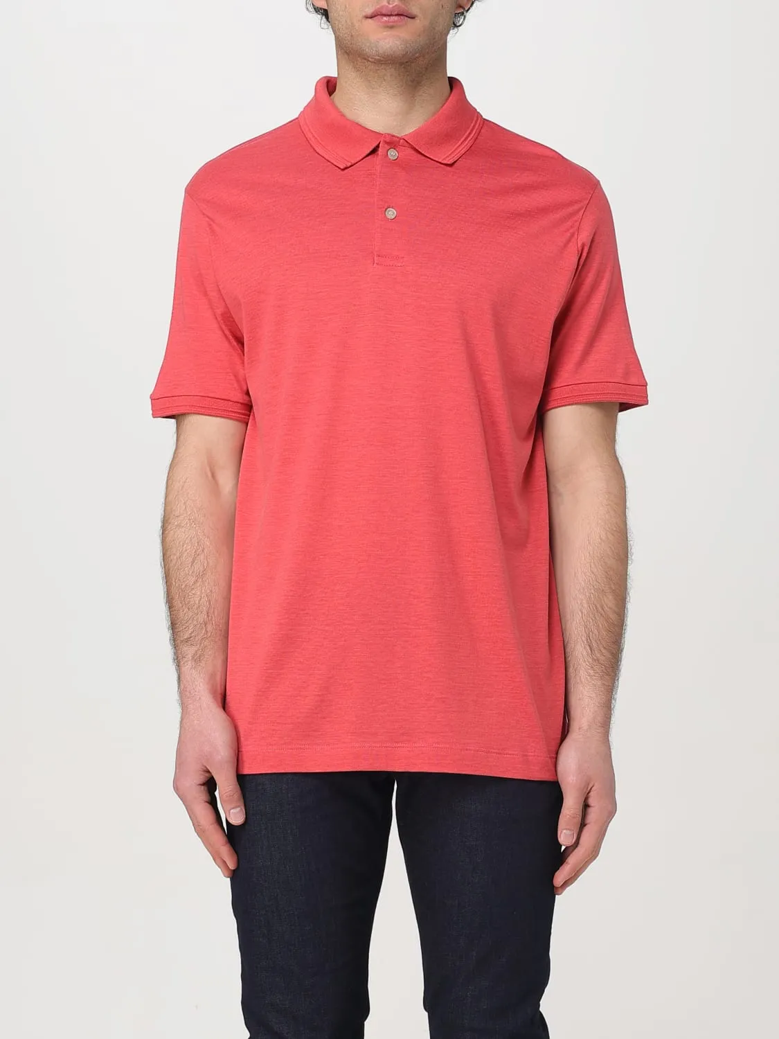 Polo Paul & Shark in cotone e seta