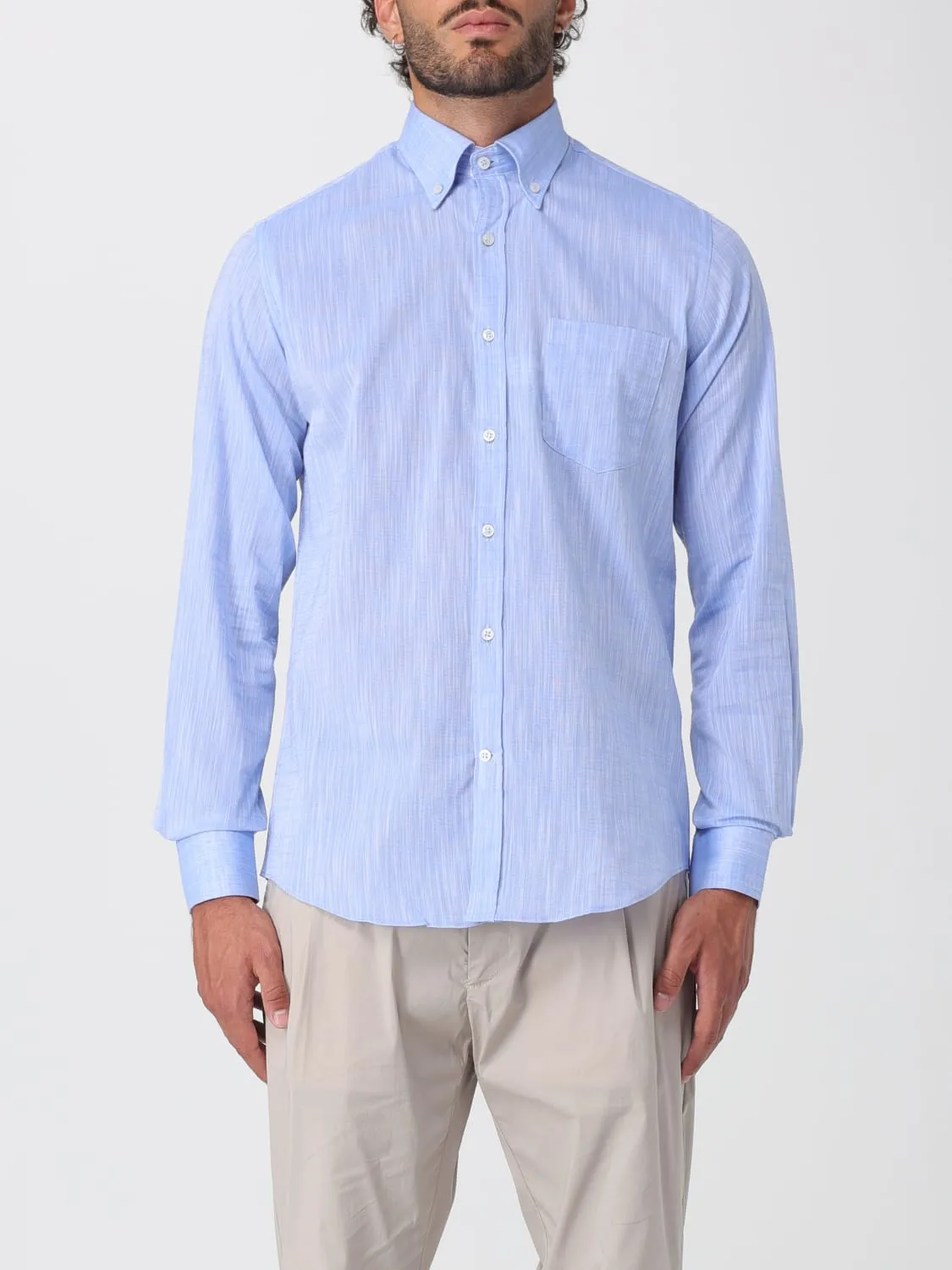 Camicia classica Paul & Shark in cotone