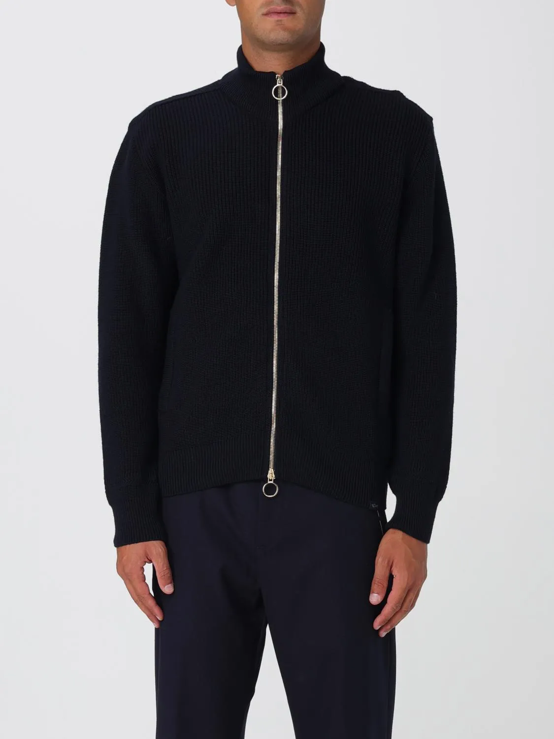 Cardigan Paul & Shark in misto lana vergine