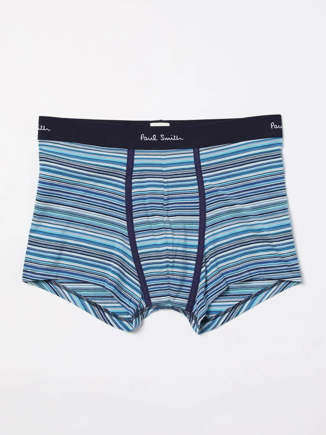 Parigamba Paul Smith in cotone stretch con righe multicolor