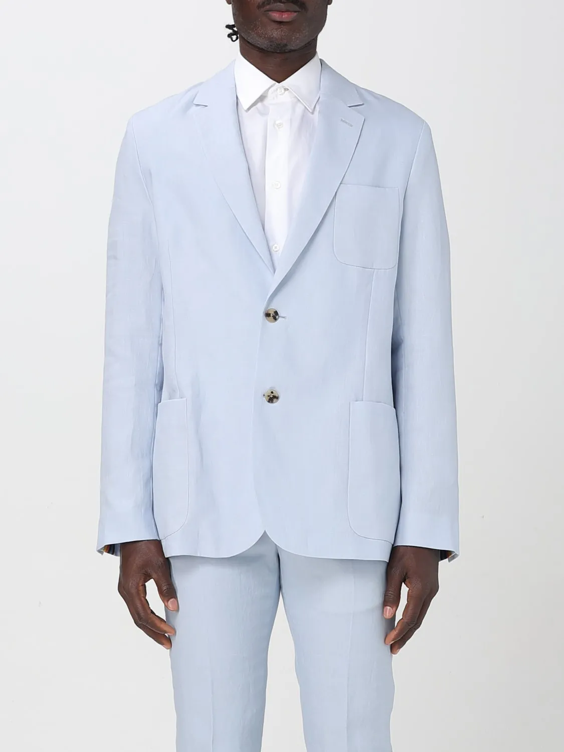 Blazer a monopetto in lino Paul Smith
