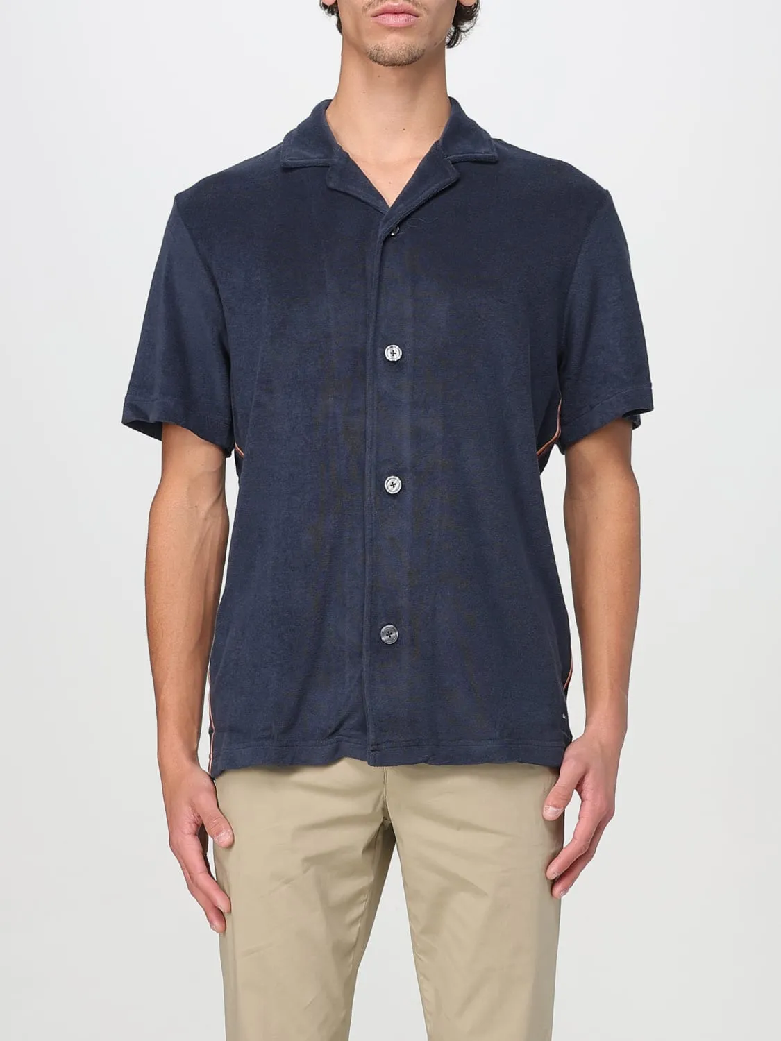 Camicia casual Paul Smith in misto cotone