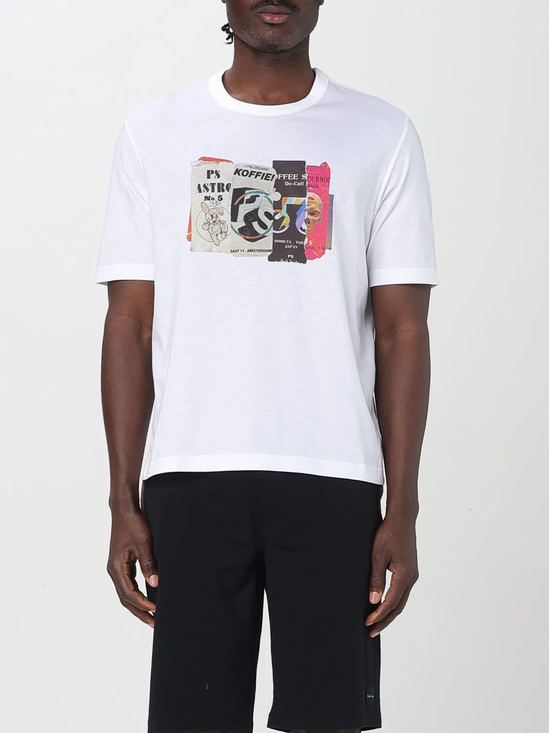 T-shirt Paul Smith in cotone organico con stampa