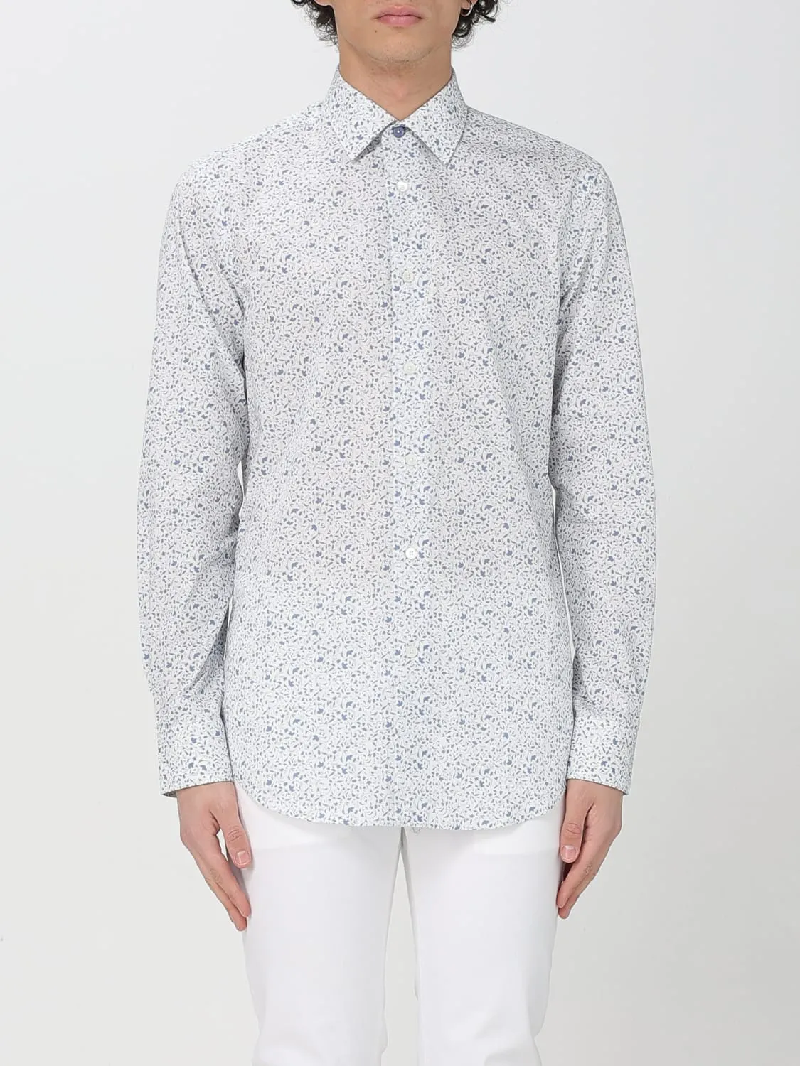 Camicia classica Paul Smith in cotone stampato