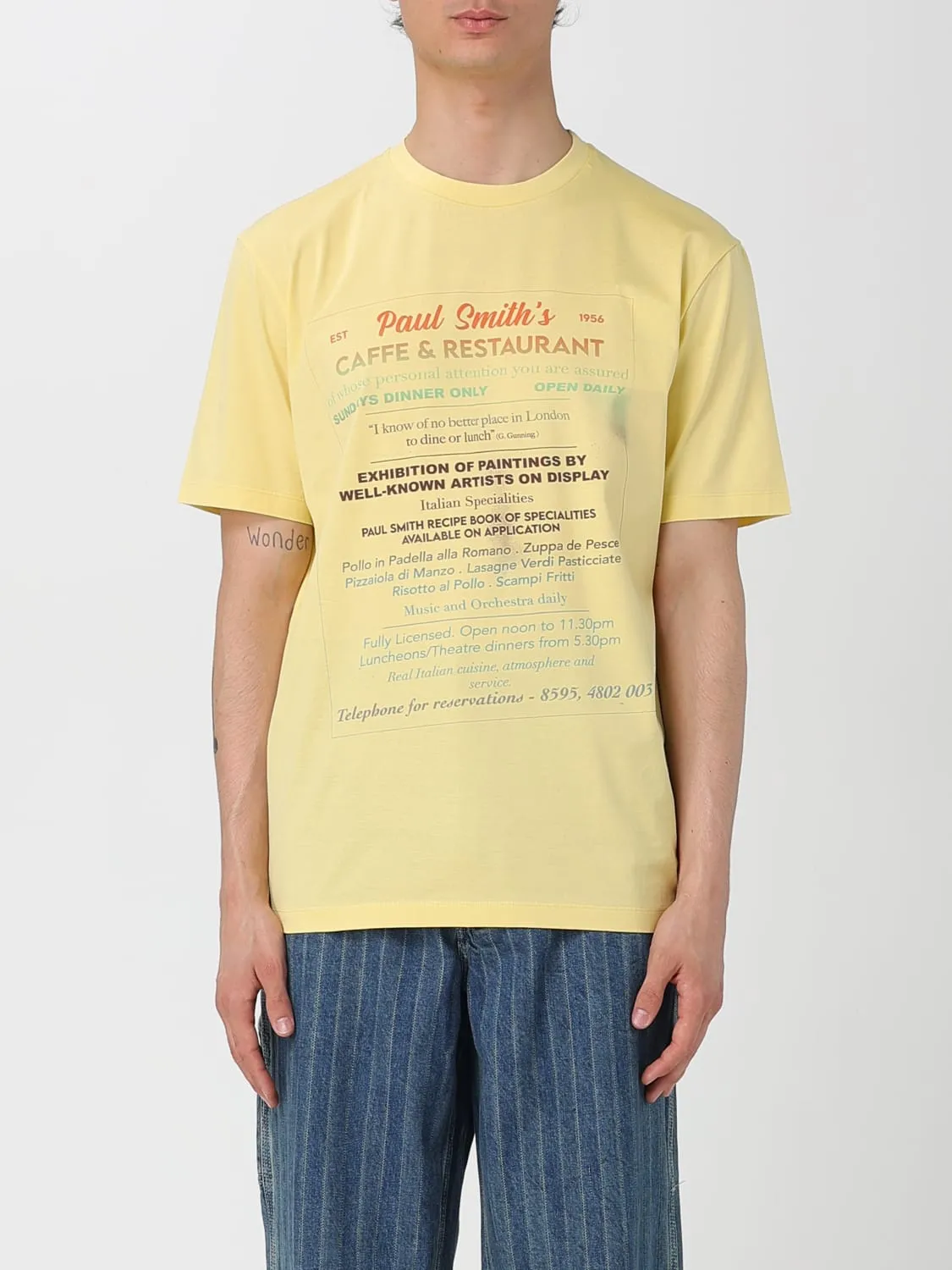 T-shirt Paul Smith in cotone con logo
