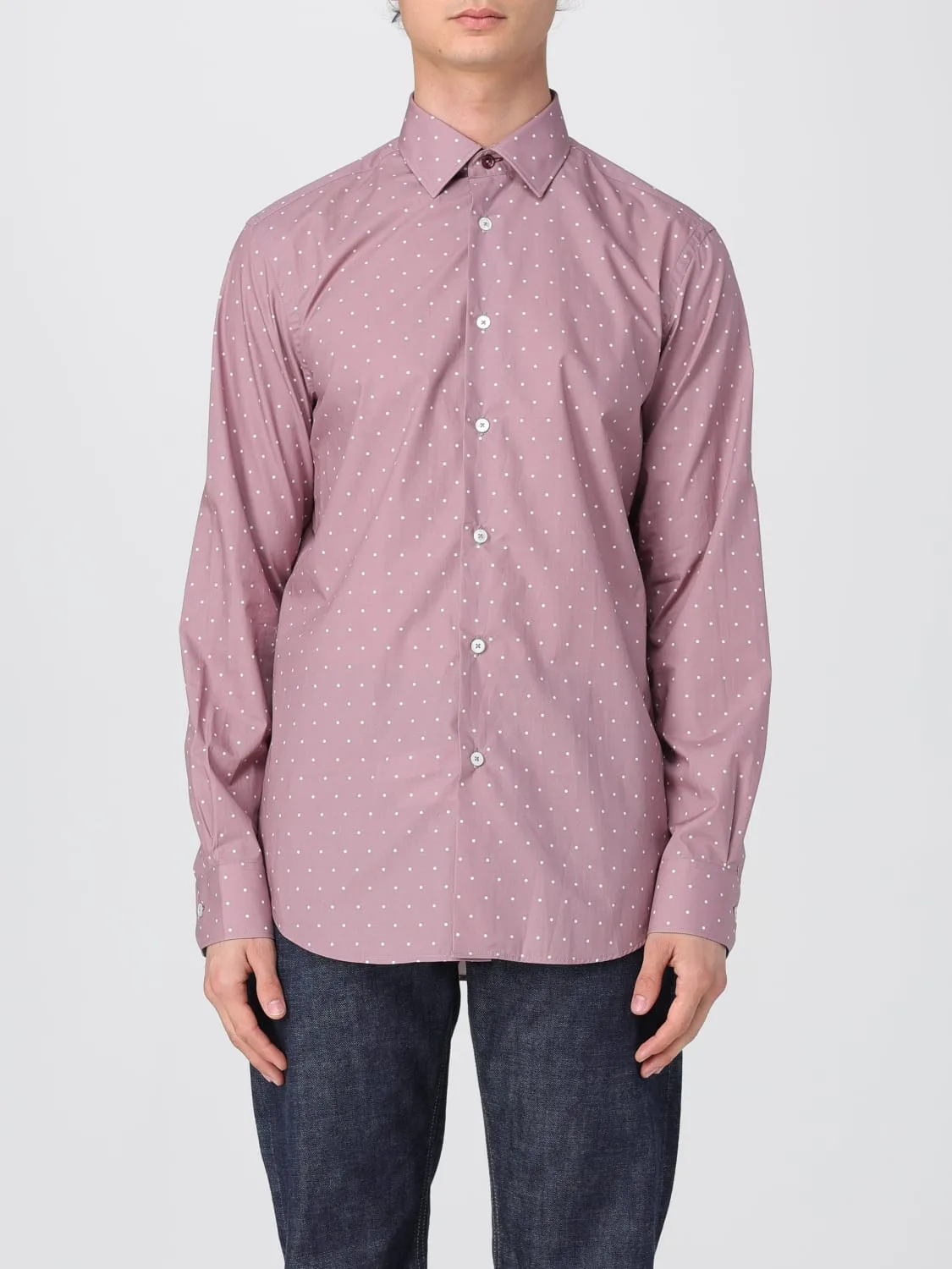 Camicia Paul Smith in cotone a pois