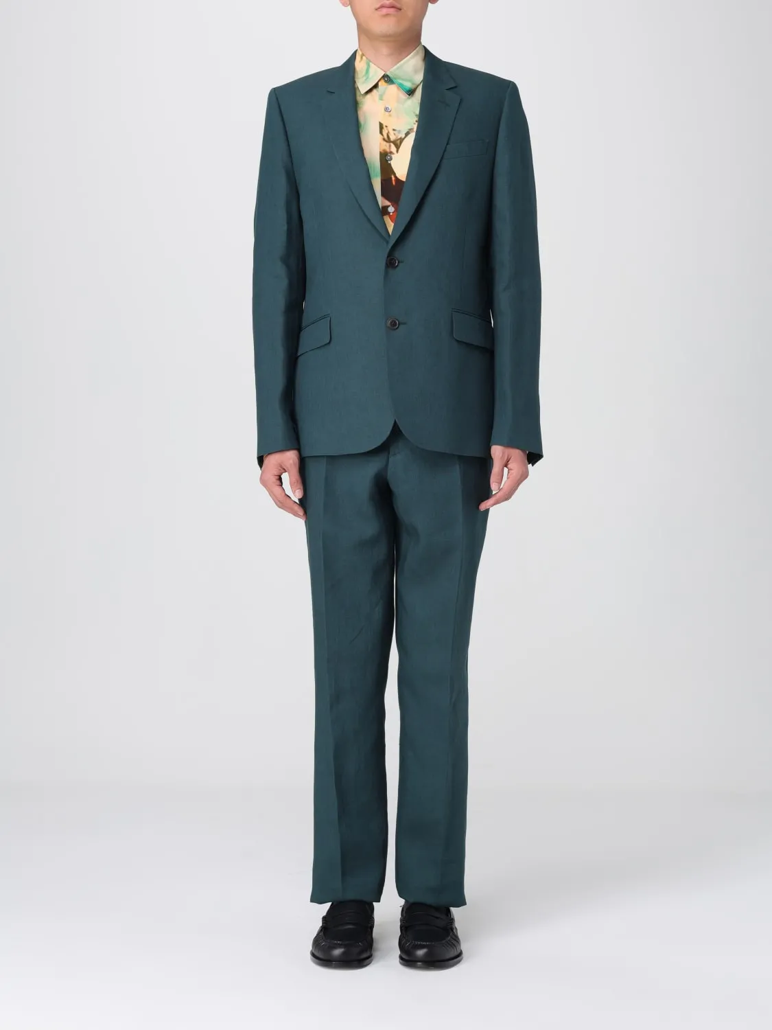 Abito a monopetto in lino Paul Smith