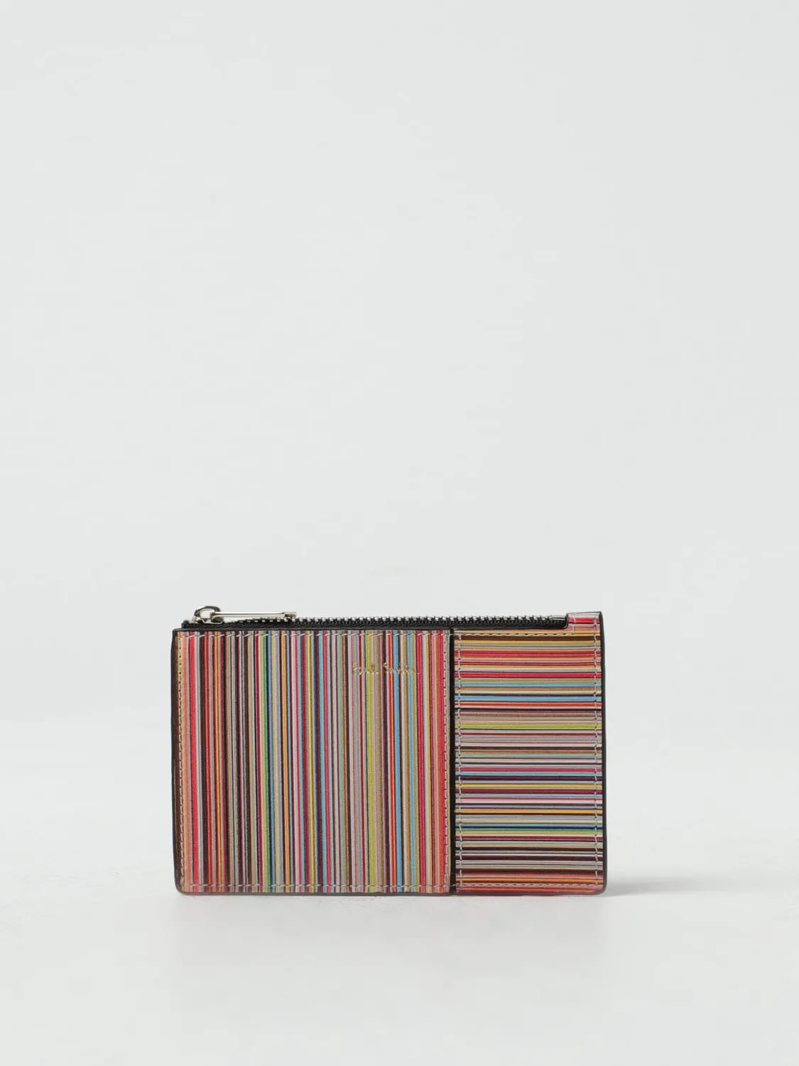 Portacarte di credito Paul Smith in pelle con zip