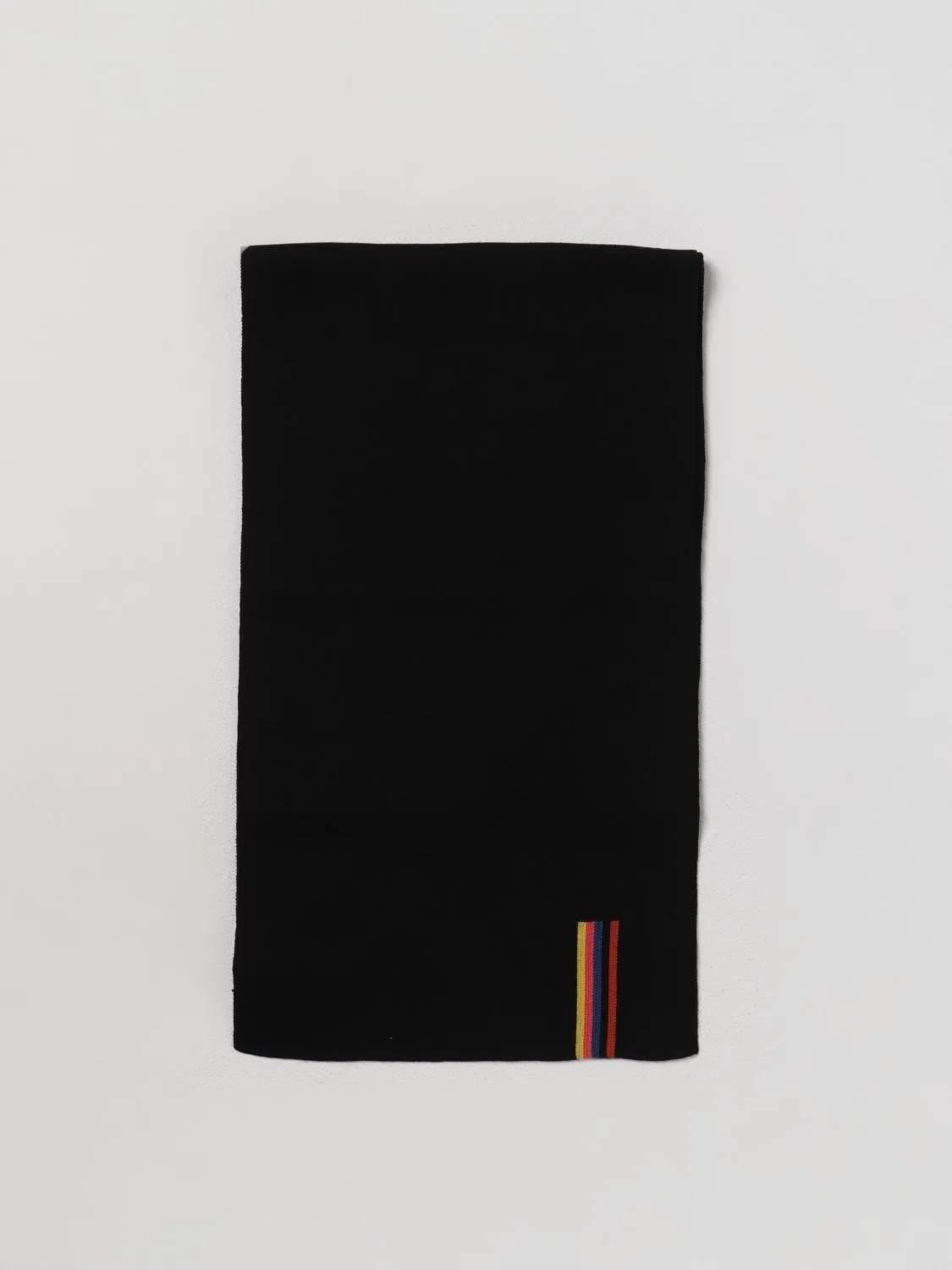 Sciarpa Paul Smith in lana merino con dettaglio jacquard multicolor