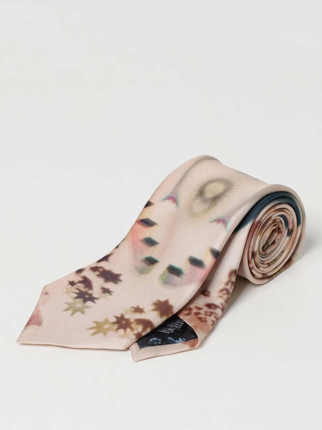 Cravatta Paul Smith in seta con stampa grafica