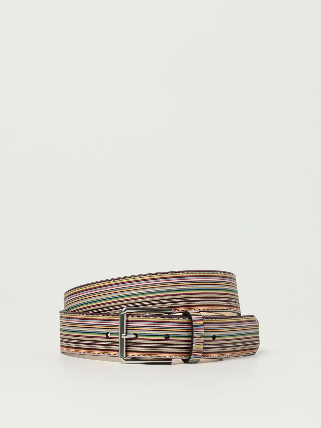 Cintura Paul Smith in pelle stampata