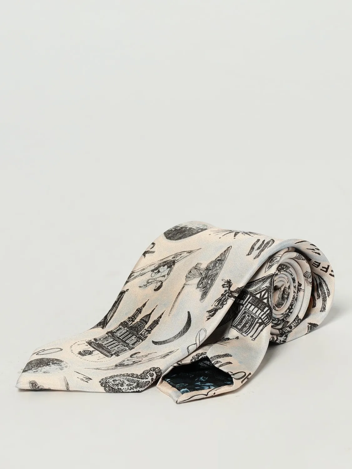 Cravatta Paul Smith in seta stampata