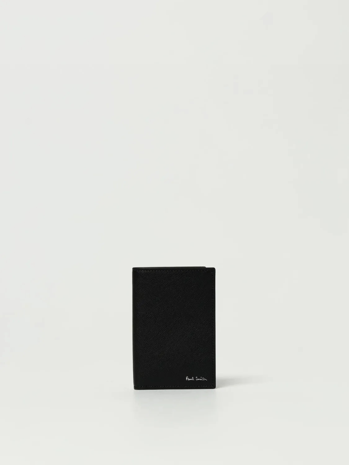 Portacarte di credito Pixelated Mini Paul Smith in pelle saffiano