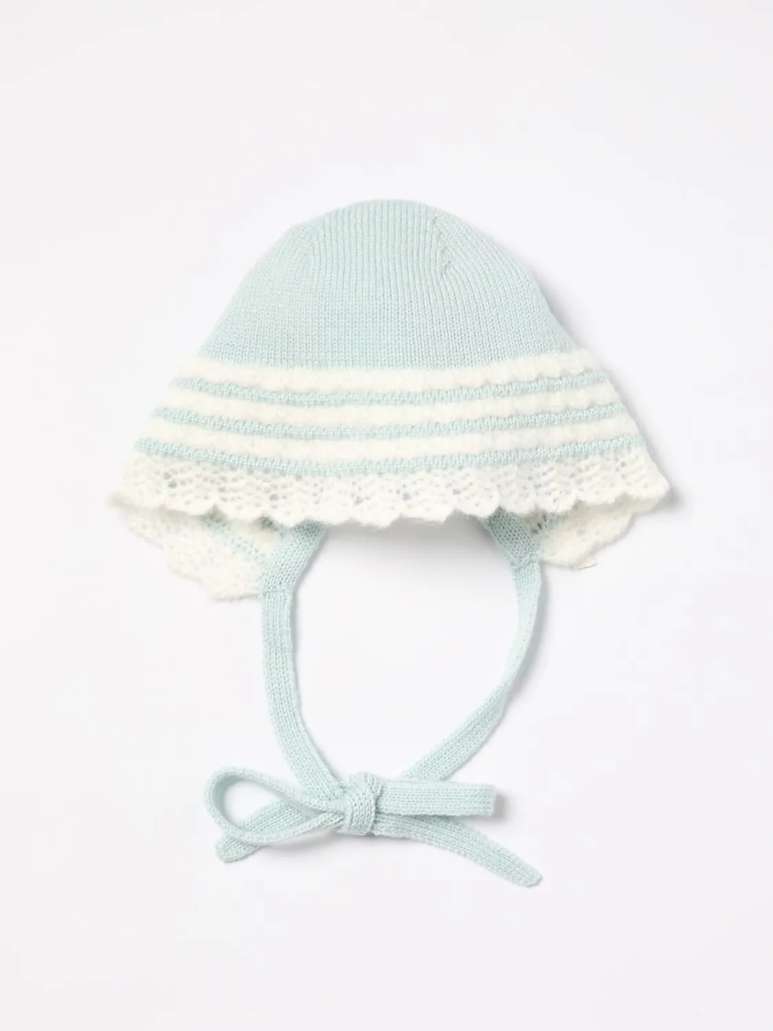 Cappello Paz Rodriguez in lana con merletto